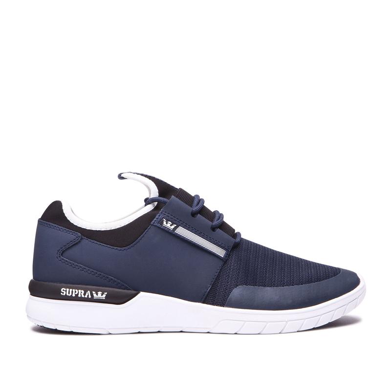 Zapatillas Bajas Supra Argentina Hombre - FLOW RUN Azul Marino (AXEOQ-4729)